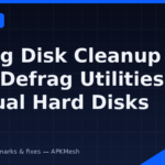 Using Disk Cleanup and Defrag Utilities on Virtual Hard Disks
