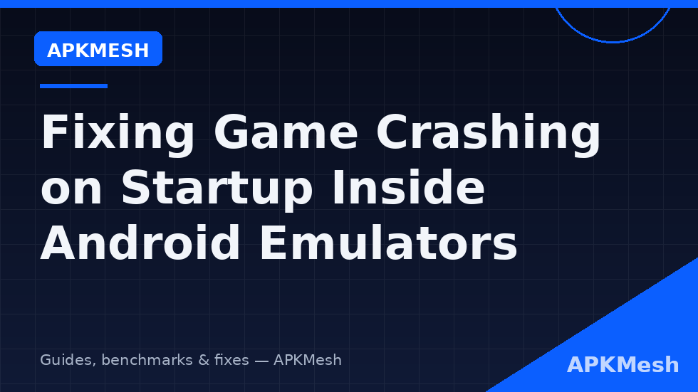Startup crash diagnosis diagram keyed to crash point: logo, login, first 3D scene