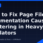 How to Fix Page File Fragmentation Causing Stuttering in Heavy Emulators