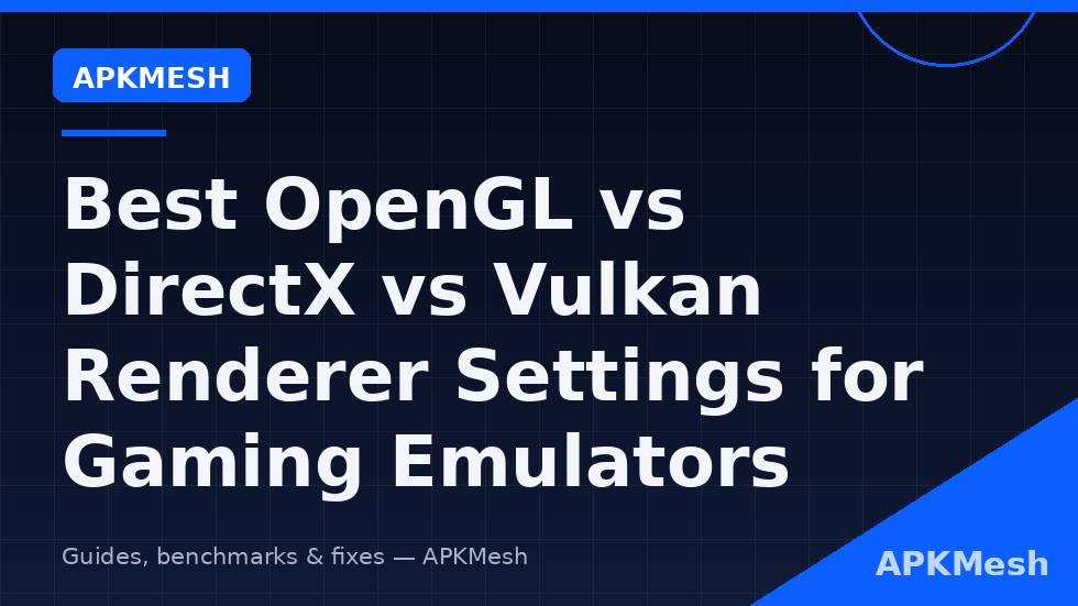 Comparison diagram of opengl vulkan directx emulator performance paths showing translation layers between Android games and PC graphics APIs